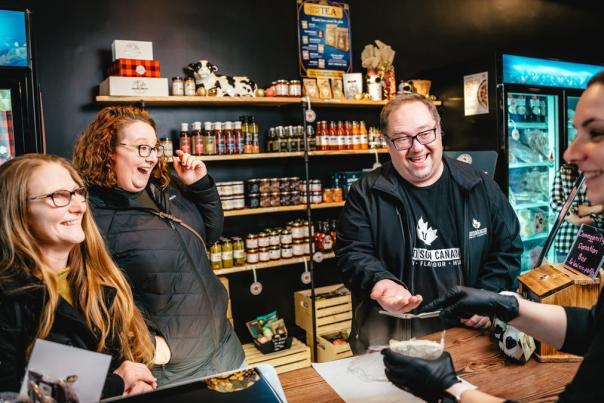 Cheesy Cow Friends Counter Shop Cheese