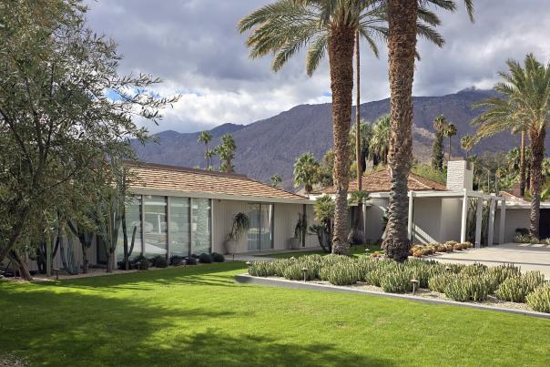 Abernathy residence at 611 N Phillips Road, Palm Springs