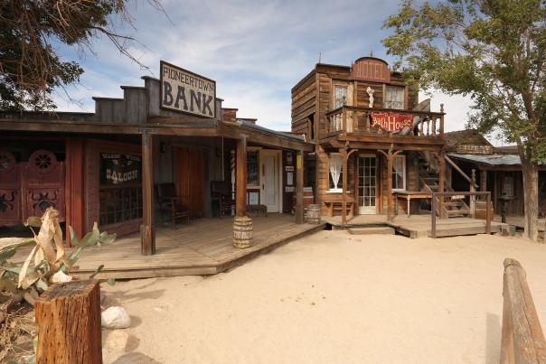 Old building from wester filming at Pioneer Town
