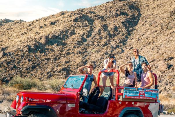 red jeep tour