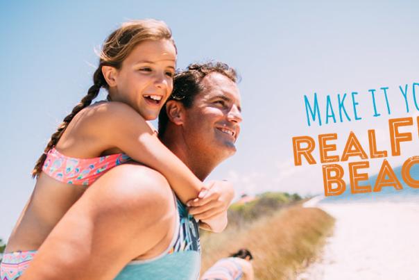 Make it your real fun beach header