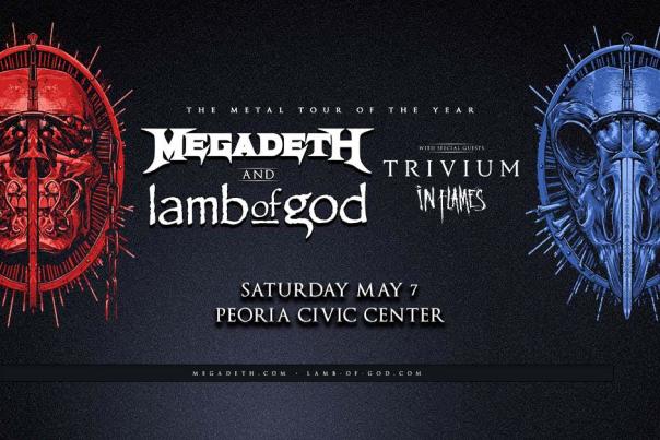 Megadeth and Lamb of God Peoria Civic Center