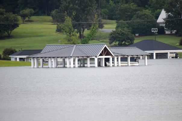 Hyco Lake Flood