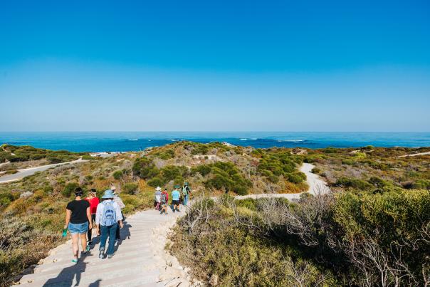 Walking along Point Peron, Rockingham