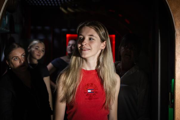 Group of friends having fun at Escape This Perth CBD