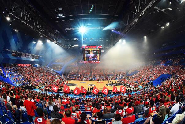 Perth Wildcats play at RAC Arena, Perth