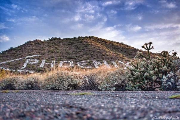 Phoenix Sign, Usery Mountain Regional Park (UGC)