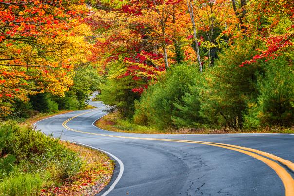 Take an autumn drive to enjoy the fall foliage in the Pocono Mountains