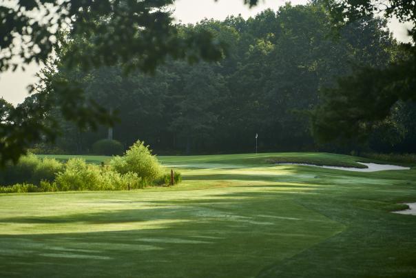 A beautiful view of the golf course at Mount Airy Casino Resort