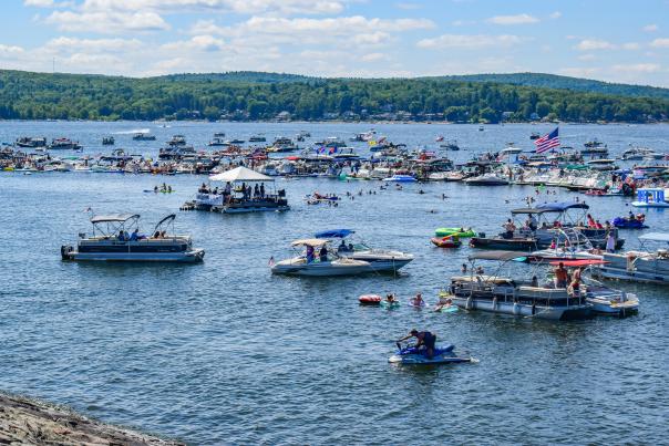 Wally Lake Fest in the Pocono Mountains