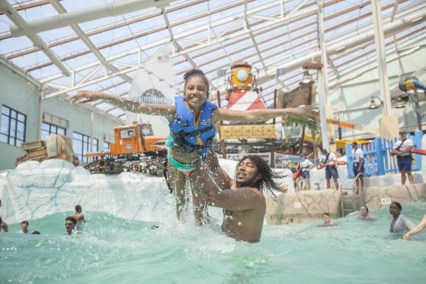 All-Weather Fun at an Indoor Waterpark