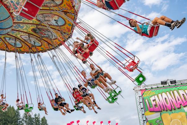 Visitors enjoy a day at the Wayne County Fair in the Poconos.