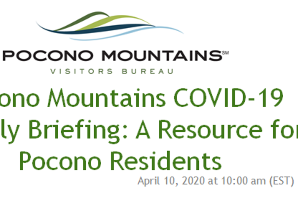 COVID-19 Weekly Briefings: A Resource for Pocono Residents