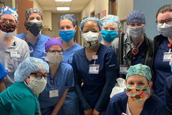 St. Luke's Hospital Monroe ICU Nurses in the Poconos