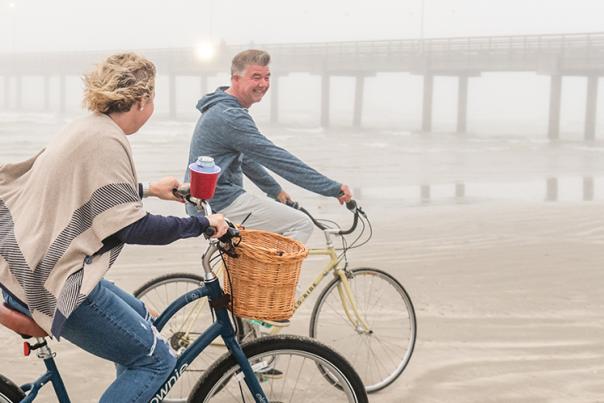 Beach Bicycles Fall