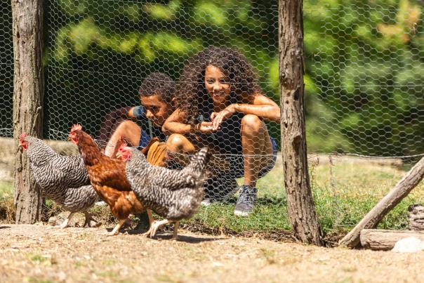 Chellberg Farm with Family
