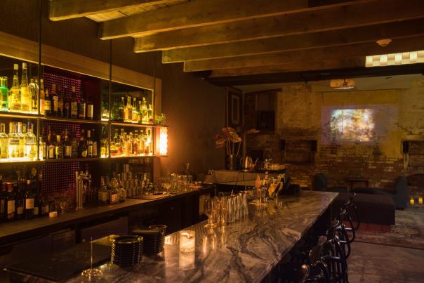 Courtland Club in Providence Bar Seating