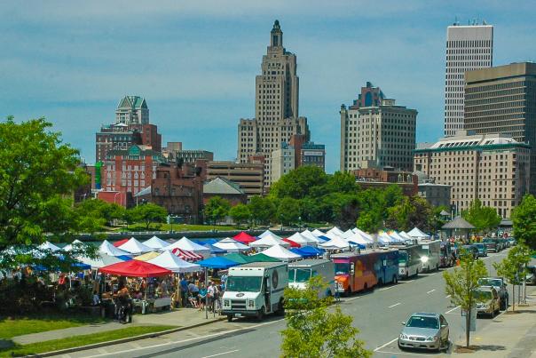 Providence Flea Skyline