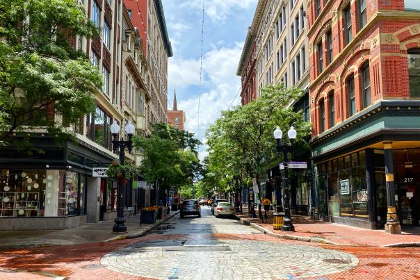 Westminster Street In Providence, RI