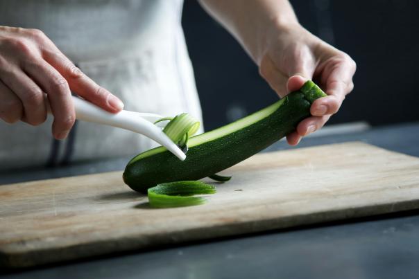 Zucchini peel
