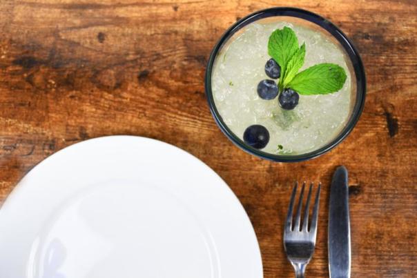 Dave's Blueberry Mint Lemonade