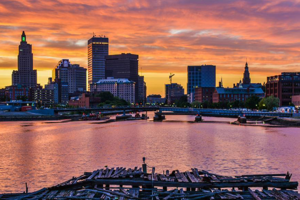 Skyline Pink Sky