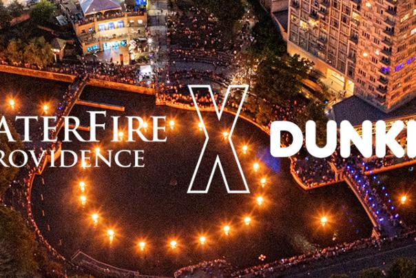 WaterFire x Dunkin' Header