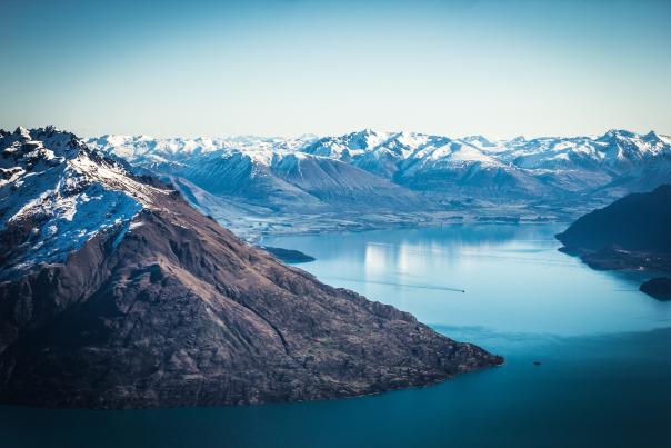 Stunning views from the Remarkables Lookout 
