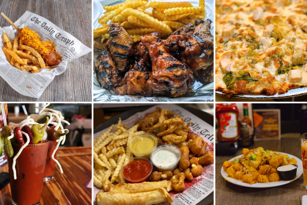 Game Day Grub Collage