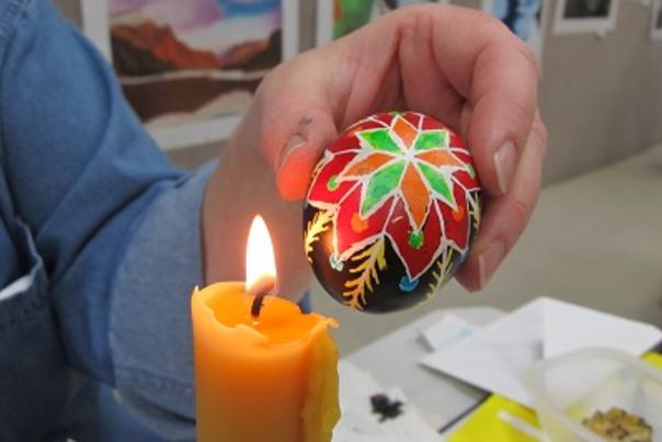 The Randolph Arts Guild Presents Pysanky Egg Workshop with Karen & Grace McFetters
