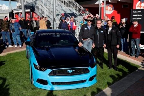 Ford and Petty's Garage Team Up to Build Limited-EditionMustang GT