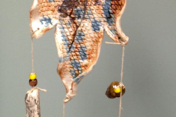 The Randolph Arts Guild offers Parent/Child Clay Wind Chime Class with Brooke Avery