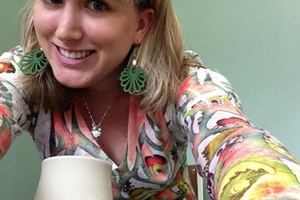 The Randolph Arts Guild offers Senior Citizen pottery class with NC potter, Brooke Avery