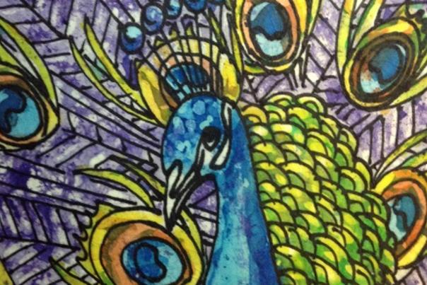 The Randolph Arts Guild offers watercolour batik class with NC artist, Debra Spinks