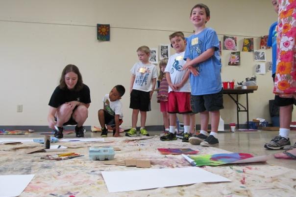 The Randolph Arts Guild Announces "SUPER MESSY" Summer Arts Camp