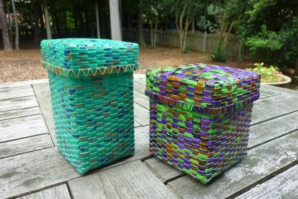 The Randolph Arts Guild hosts Paper Basket Making Class with Peggy Adelman
