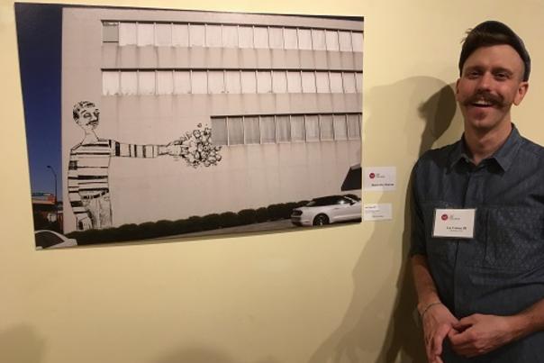 Four Saints Brewing Company welcomes fifth Art Wall Project Artist, Les Caison III