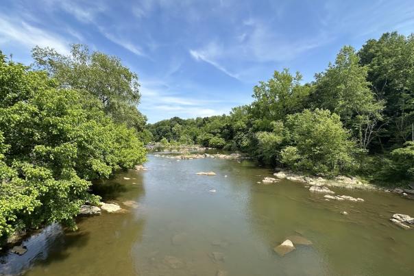 Deep River in Franklinville
