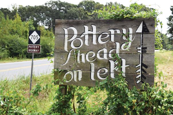 Old Seagrove Pottery Sign