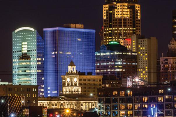 Downtown Des Moines Skyline