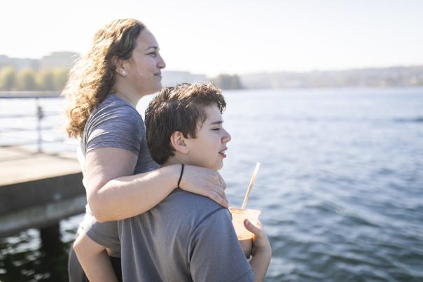 Family at the Water