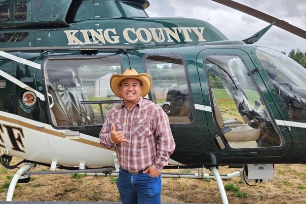 Fairwood Night Market Helicopter