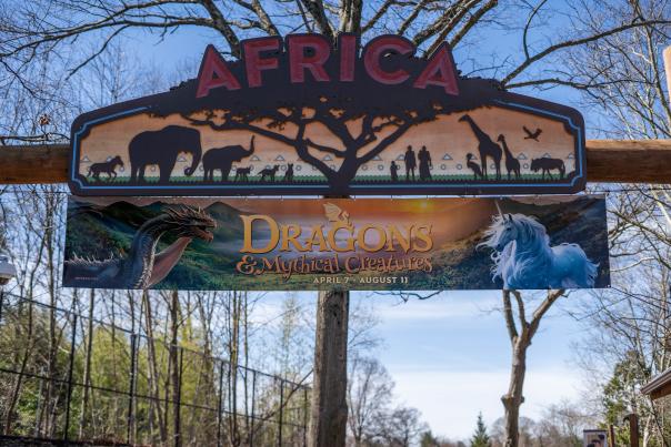 Roger William's Park Zoo Dragons & Mythical Creatures Exhibit