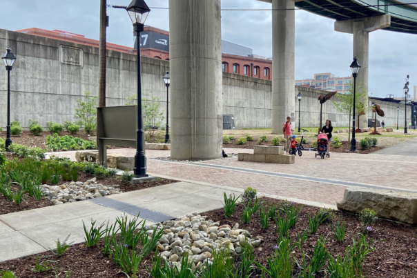 Low Line Green Enhances Downtown Richmond's Riverfront
