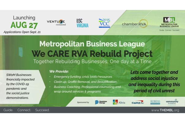 What is the We Care RVA Rebuild Project?
