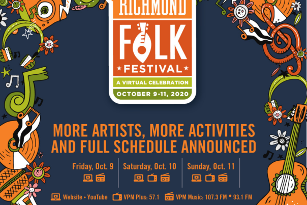 You're Invited to the 2020 Richmond Folk Festival's Virtual Celebration!