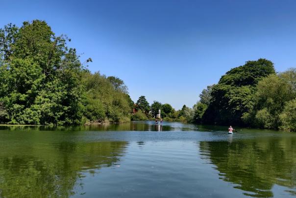 River Thames at Kings Meadow, Reading