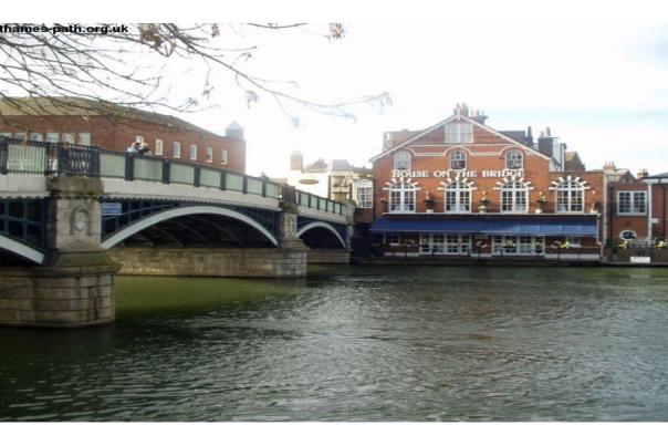 Windsor Bridge looking towards Eton