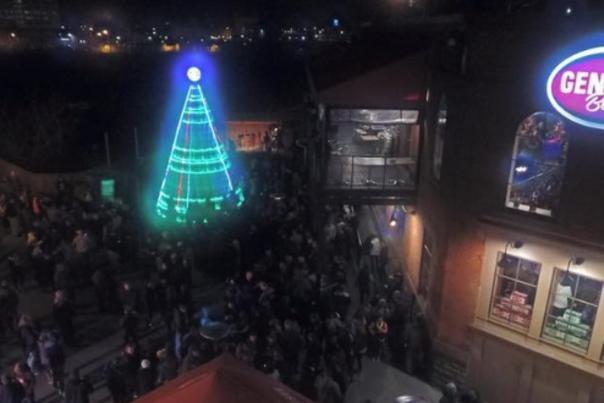 Genesee Brewery Keg Tree