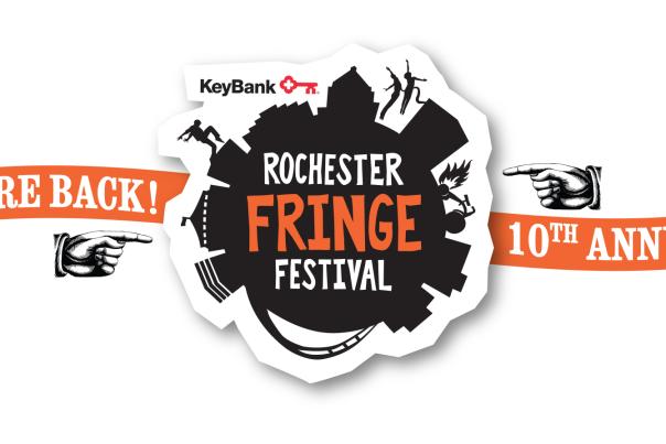 Rochester Fringe Festival - 10th Anniversary Logo - 2021